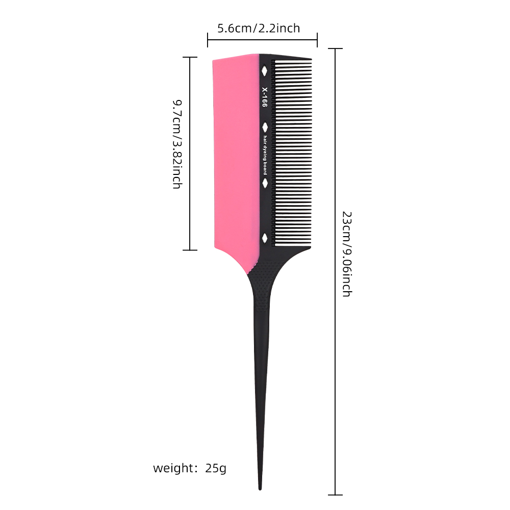 dyeing hair comb